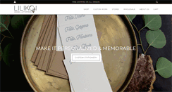 Desktop Screenshot of lilikoi-design.com